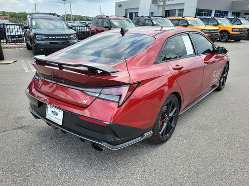 Ultimate red 2025 Hyundai ELANTRA N Base