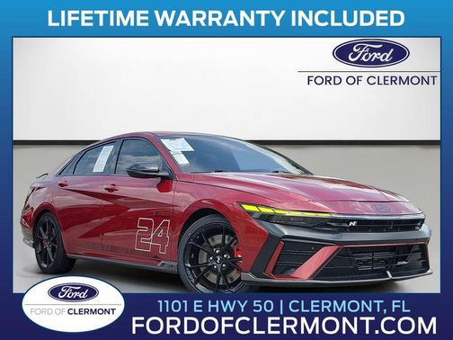 Ultimate red 2025 Hyundai ELANTRA N Base