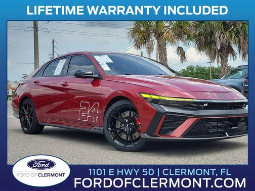Ultimate red 2025 Hyundai ELANTRA N Base