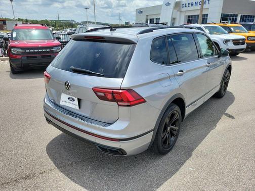 Silver Metallic 2024 Volkswagen Tiguan 2.0T SE R-Line Black