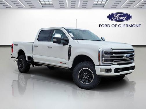 Star White Metallic Tri-Coat 2026 Ford F-350 Platinum