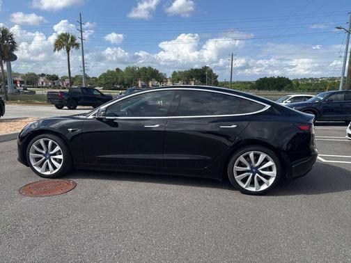 Black 2018 Tesla Model 3 Mid Range