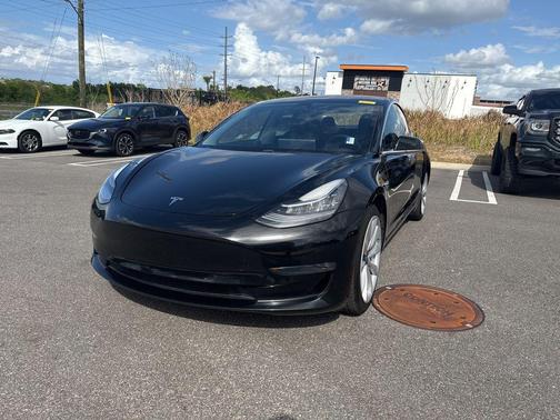 Black 2018 Tesla Model 3 Mid Range