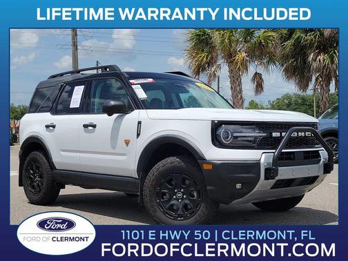 OXFORD WHITE 2025 Ford Bronco Sport Badlands