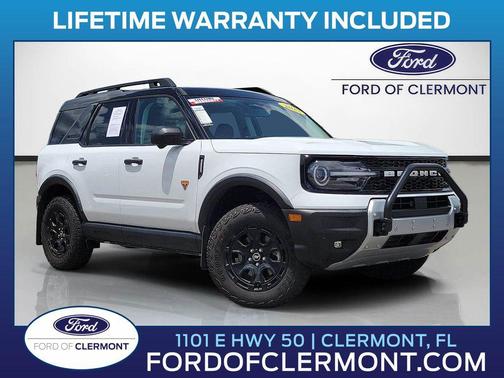 OXFORD WHITE 2025 Ford Bronco Sport Badlands