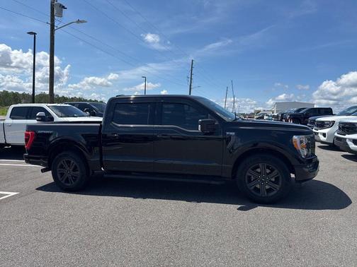 AGATE BLACK METALLIC 2023 Ford F-150 XLT
