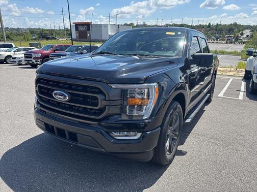 AGATE BLACK METALLIC 2023 Ford F-150 XLT