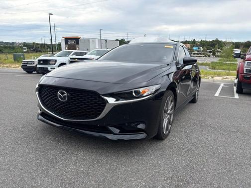 Jet Black Mica 2019 Mazda Mazda3 FWD w/Preferred Package