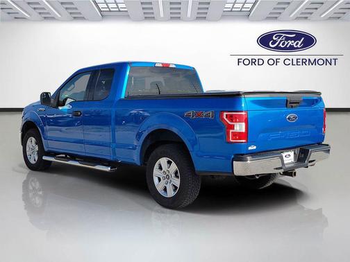 Blue 2019 Ford F-150 XLT
