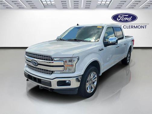 Star White Metallic Tri-Coat 2020 Ford F-150 Lariat