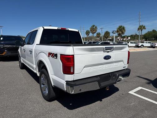 Star White Metallic Tri-Coat 2020 Ford F-150 Lariat