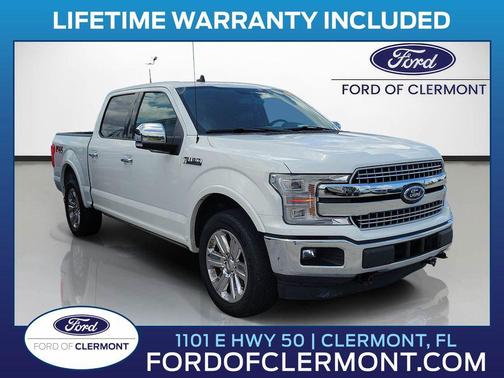 Star White Metallic Tri-Coat 2020 Ford F-150 Lariat