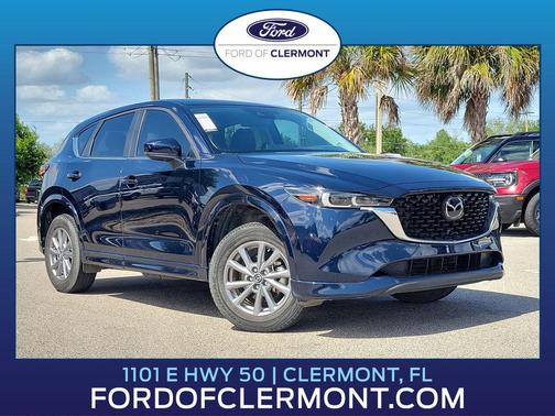 Deep Crystal Blue Mica 2024 Mazda CX-5 2.5 S Select Package