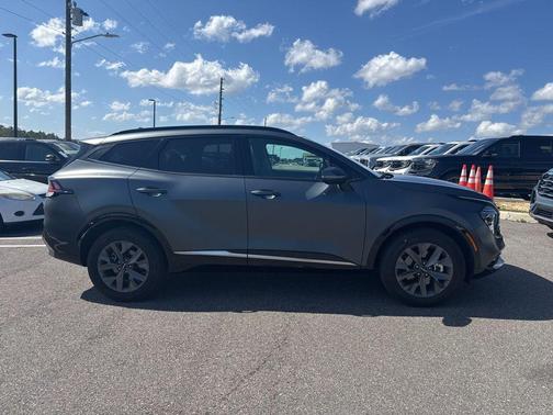 Shadow Matte Gray 2024 Kia Sportage Hybrid SX-Prestige