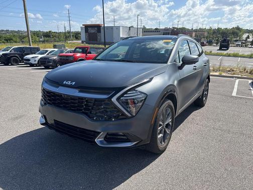 Shadow Matte Gray 2024 Kia Sportage Hybrid SX-Prestige