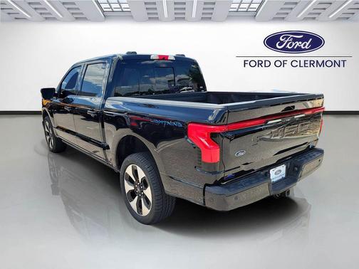 AGATE BLACK METALLIC 2023 Ford F-150 Lightning Platinum