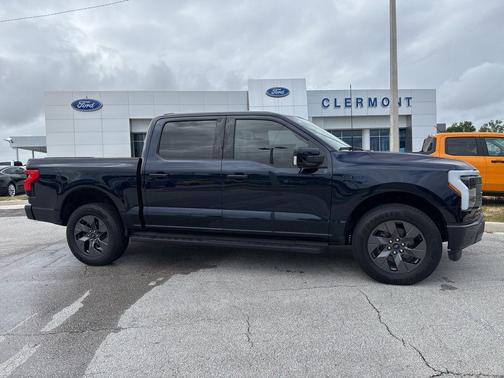 ANTIMATTER BLUE METALLIC 2024 Ford F-150 Lightning LARIAT