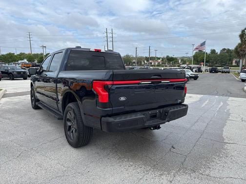 ANTIMATTER BLUE METALLIC 2024 Ford F-150 Lightning LARIAT