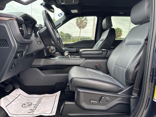 ANTIMATTER BLUE METALLIC 2024 Ford F-150 Lightning LARIAT