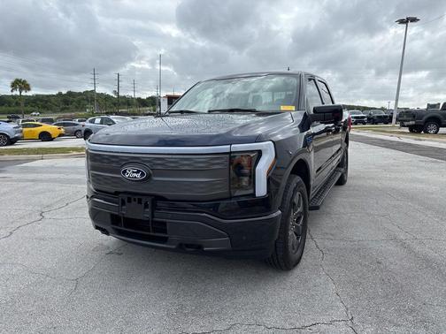 ANTIMATTER BLUE METALLIC 2024 Ford F-150 Lightning LARIAT