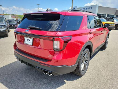 Rapid Red Metallic Tinted Clearcoat 2026 Ford Explorer ST