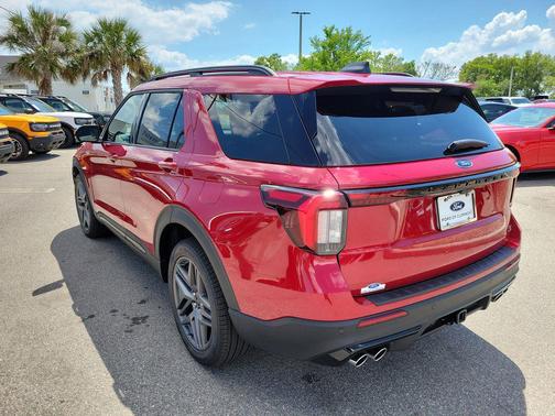 Rapid Red Metallic Tinted Clearcoat 2026 Ford Explorer ST
