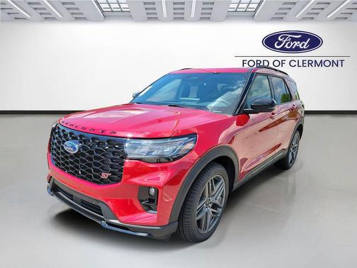 Rapid Red Metallic Tinted Clearcoat 2026 Ford Explorer ST