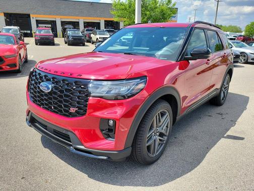 Rapid Red Metallic Tinted Clearcoat 2026 Ford Explorer ST