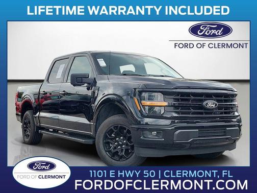AGATE BLACK METALLIC 2024 Ford F-150 XLT