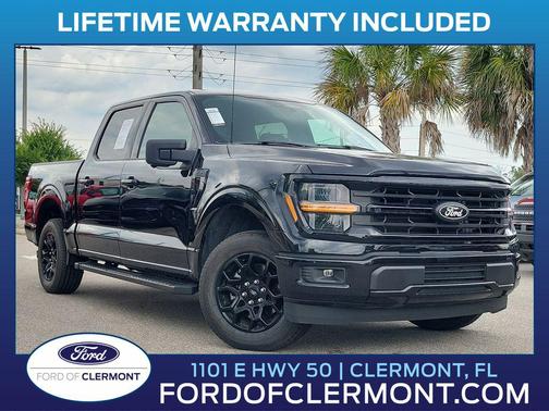 AGATE BLACK METALLIC 2024 Ford F-150 XLT