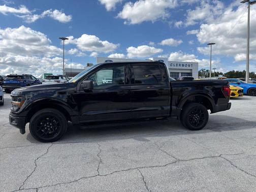 AGATE BLACK METALLIC 2024 Ford F-150 XLT