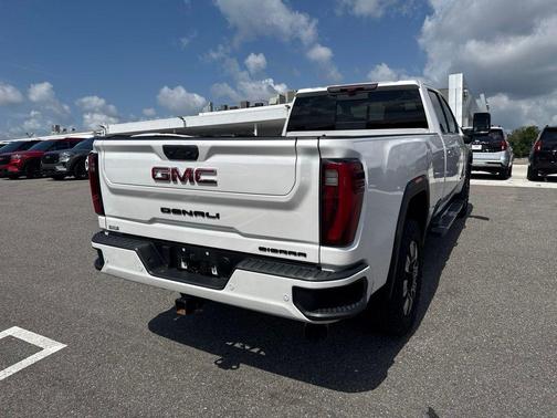 White Frost Tricoat 2024 GMC Sierra 3500 Denali