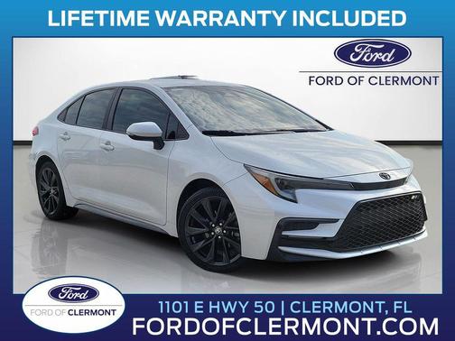 Wind Chill Pearl 2023 Toyota Corolla SE
