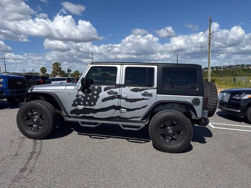 Billet Silver Metallic Clearcoat 2018 Jeep Wrangler JK Unlimited Sport