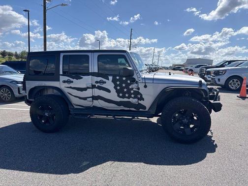 Billet Silver Metallic Clearcoat 2018 Jeep Wrangler JK Unlimited Sport