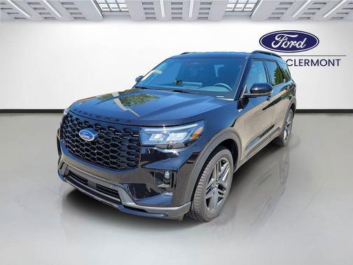 AGATE BLACK METALLIC 2026 Ford Explorer ST-Line
