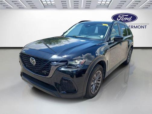 Jet Black Mica 2025 Mazda CX-70 3.3 Turbo Preferred Package