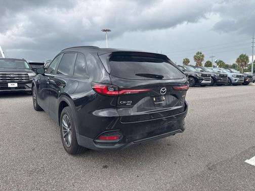 Jet Black Mica 2025 Mazda CX-70 3.3 Turbo Preferred Package