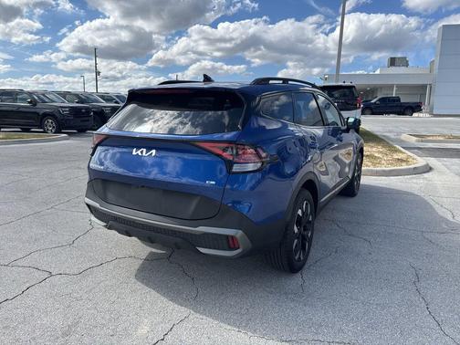 Sapphire Blue 2023 Kia Sportage X-Line