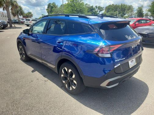 Sapphire Blue 2023 Kia Sportage X-Line