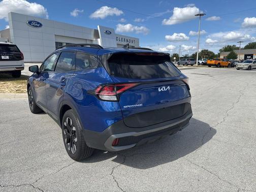 Sapphire Blue 2023 Kia Sportage X-Line