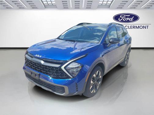 Sapphire Blue 2023 Kia Sportage X-Line