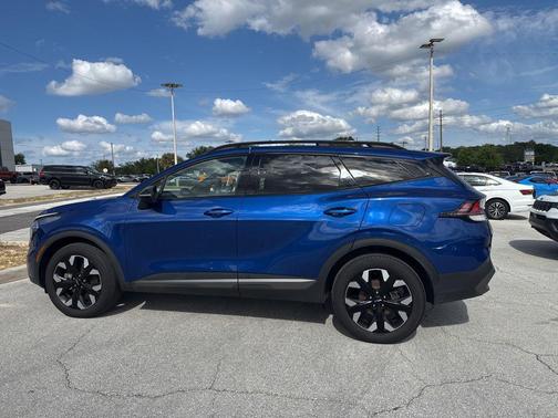 Sapphire Blue 2023 Kia Sportage X-Line