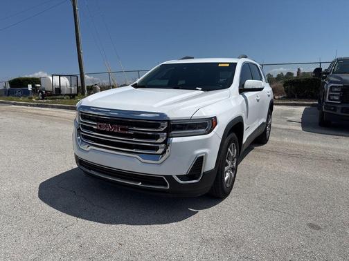 Summit White 2020 GMC Acadia FWD SLT