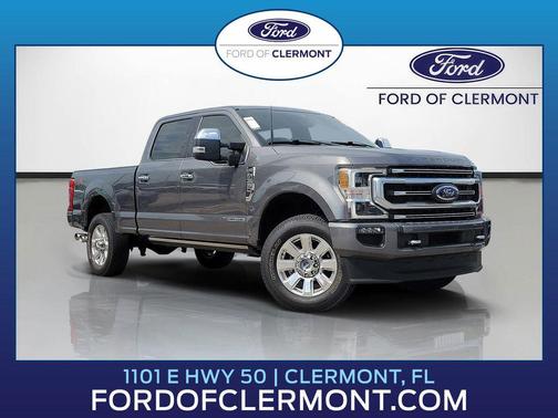 CARBONIZED GRAY 2022 Ford F-350 Platinum
