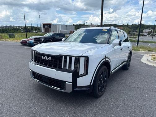 Glacial White Pearl 2027 Kia Telluride Hybrid SX