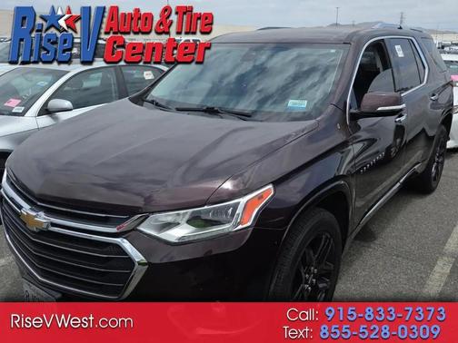 Maroon 2019 Chevrolet Traverse Premier