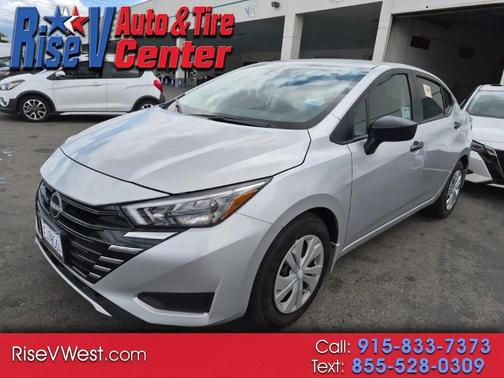 Silver 2025 Nissan Versa 1.6 S