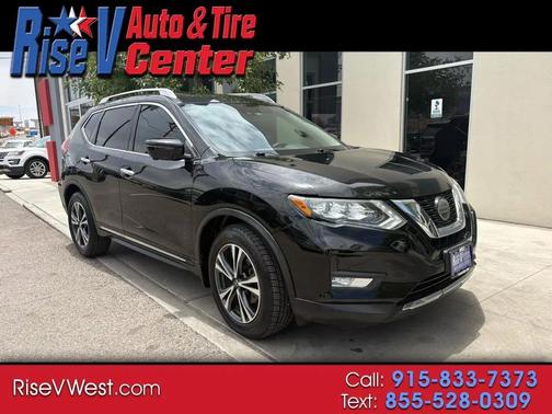 BLACK 2018 Nissan Rogue SL