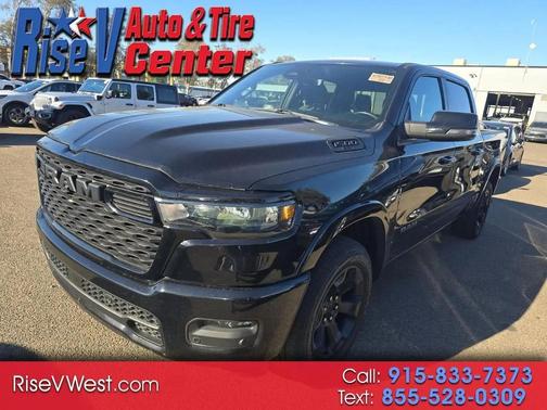 BLACK 2025 RAM 1500 Big Horn/Lone Star